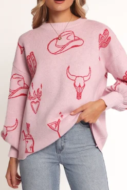 Jax Western Knit Sweater