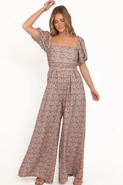 Jayda Puff Sleeve Jumpsuit