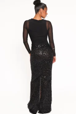 Jennings Sequin Maxi Skirt
