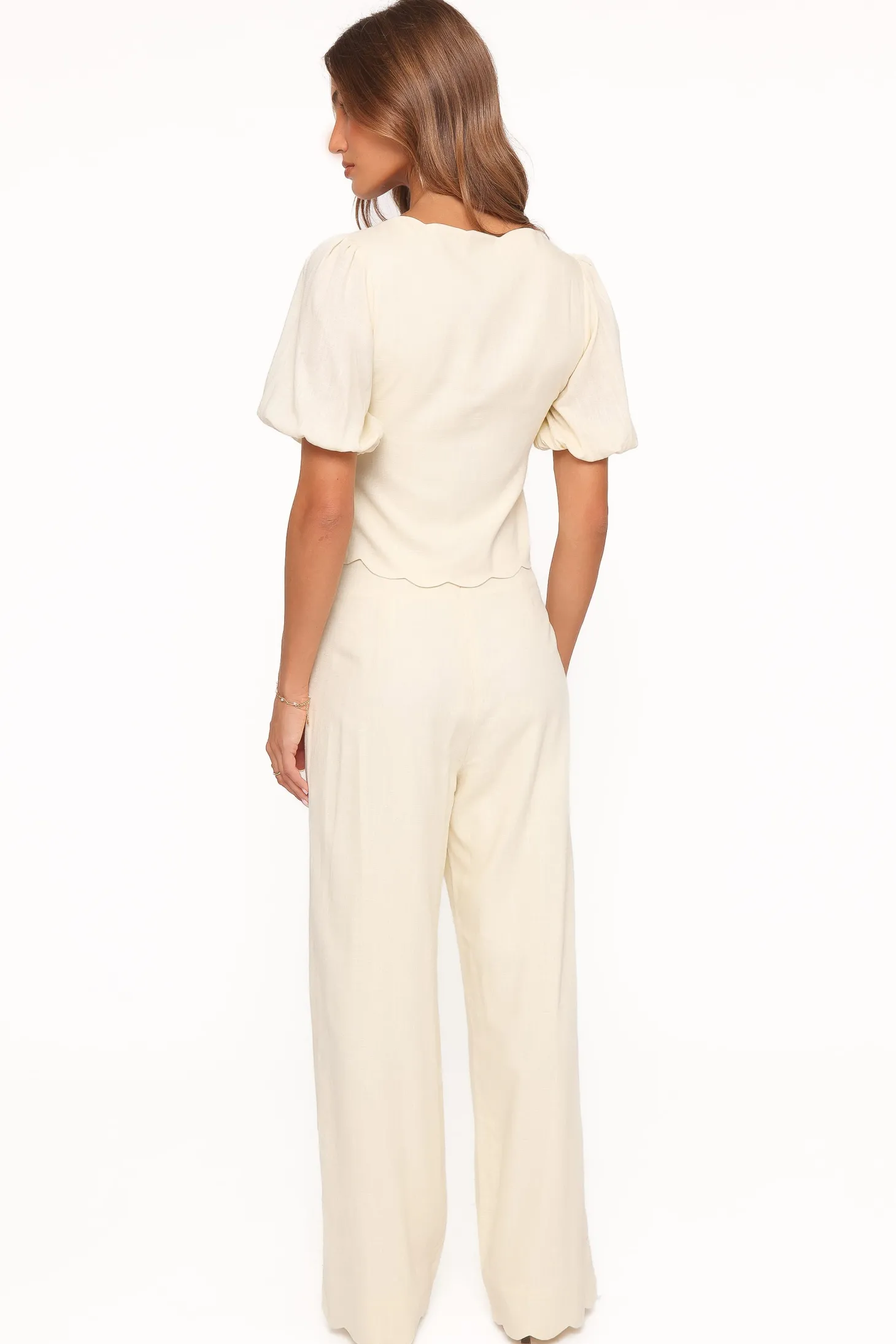 Jensen Scallop Hem Pant