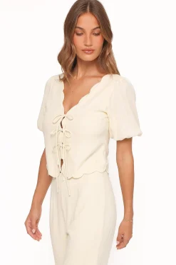 Jensen Scallop Hem Top