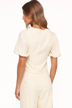 Jensen Scallop Hem Top