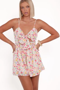 Jessie Tie Front Romper