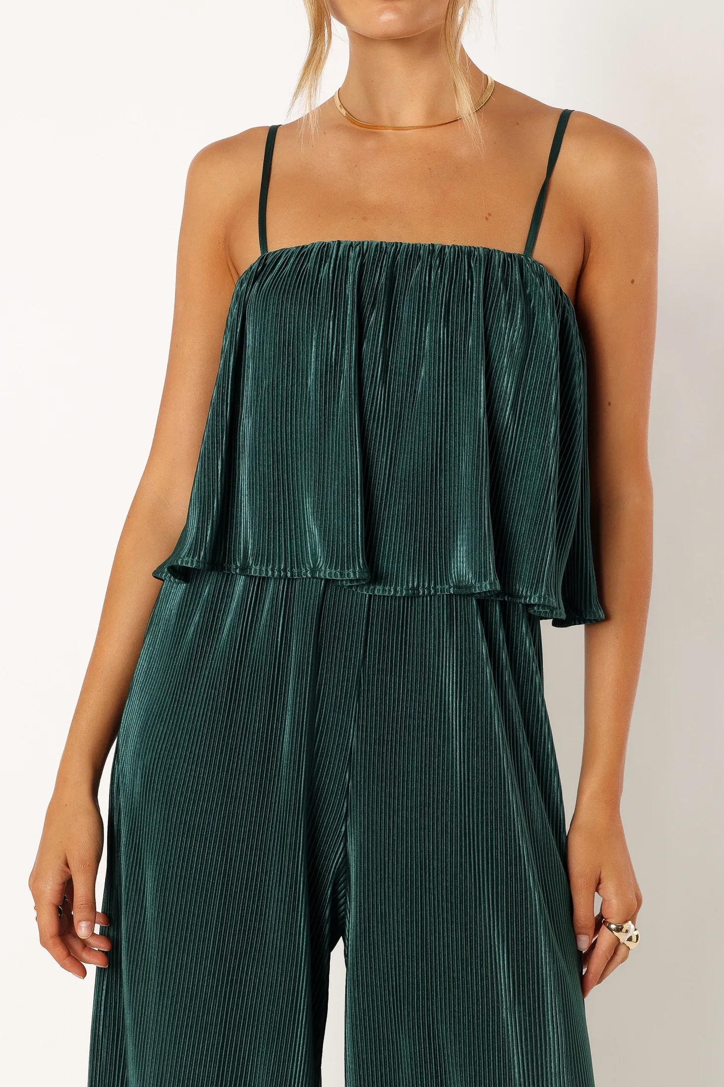 Jillian Plisse Jumpsuit