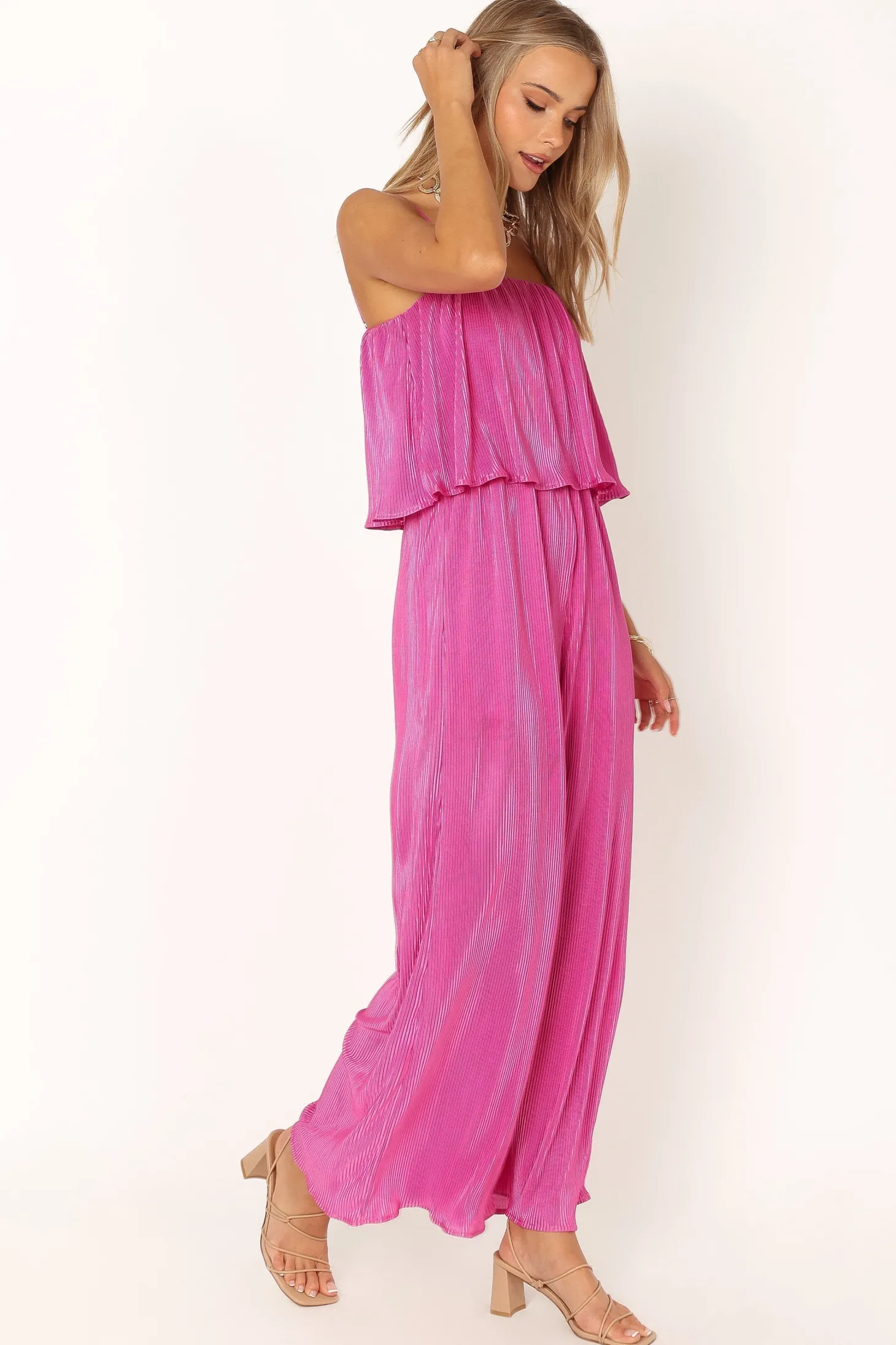 Jillian Plisse Jumpsuit