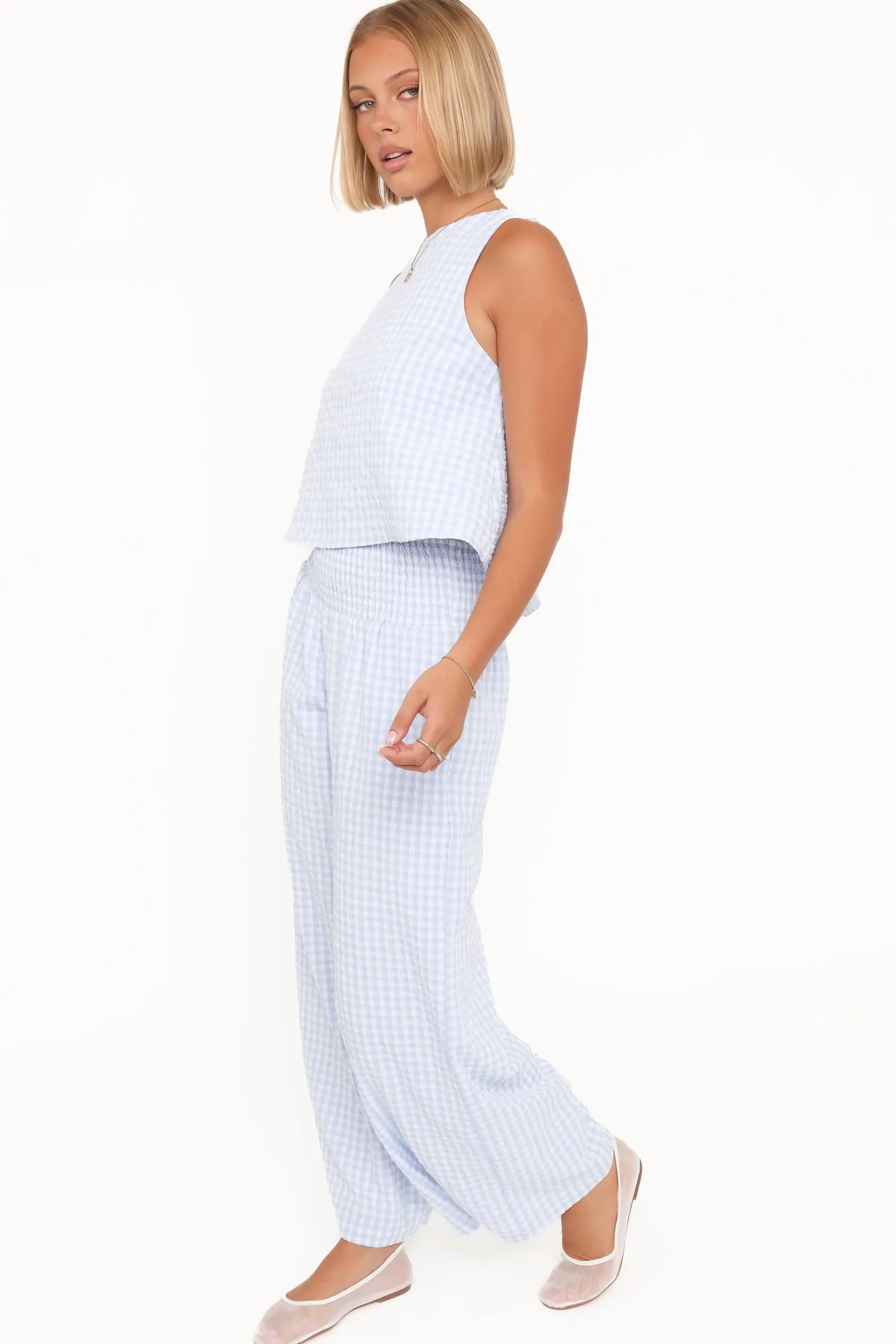 Jillian Smocked Pant Set