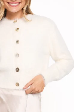 Jintie Vintage Button Cardigan