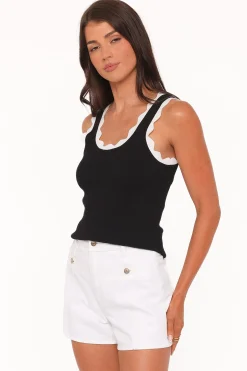 Johnson Scalloped Trim Tank