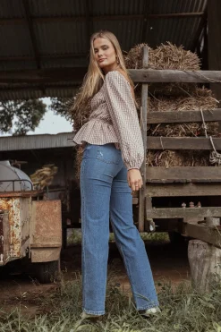 Jolene Wide Leg Jeans