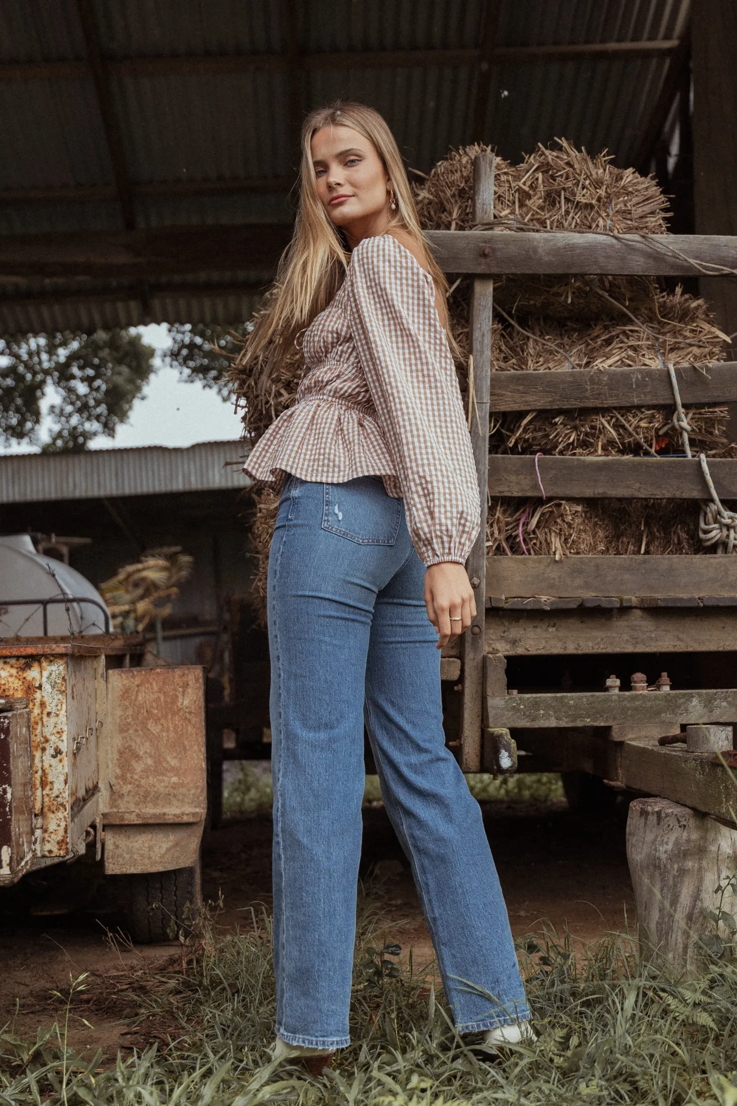 Jolene Wide Leg Jeans