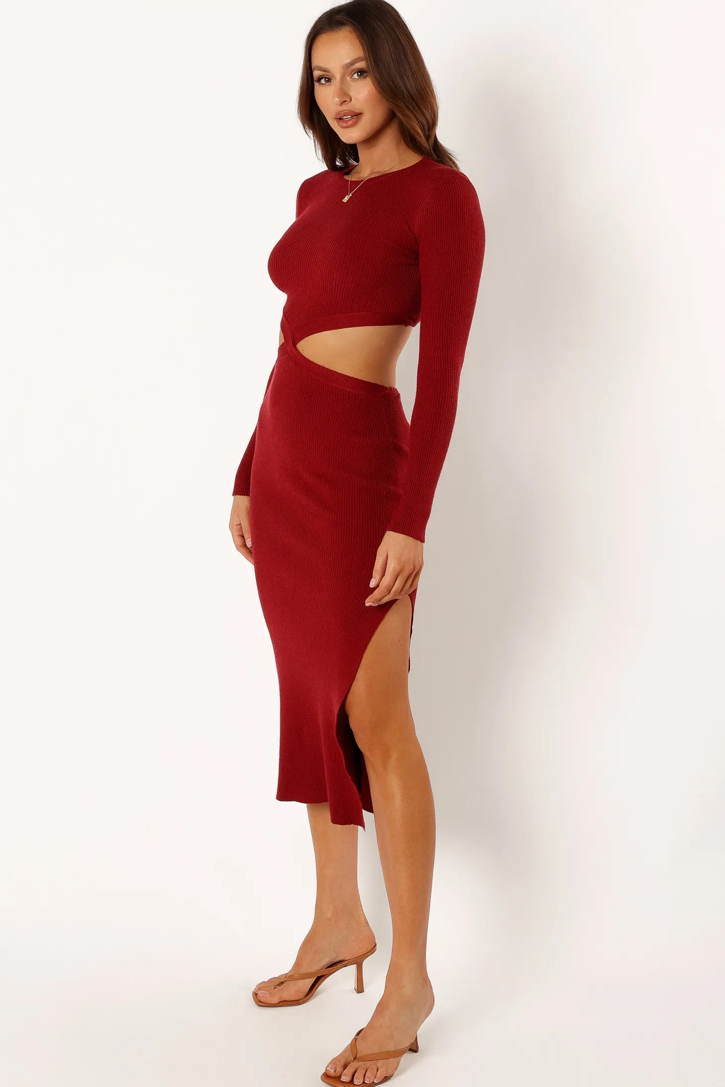 Jonah Long Sleeve Midi Dress