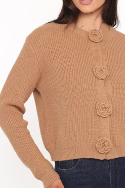 Jones Rosette Cardigan