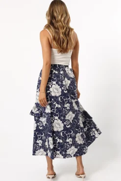 Josephine Tiered Midi Skirt