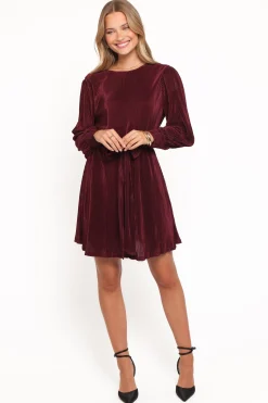 Joy Plisse Mini Dress