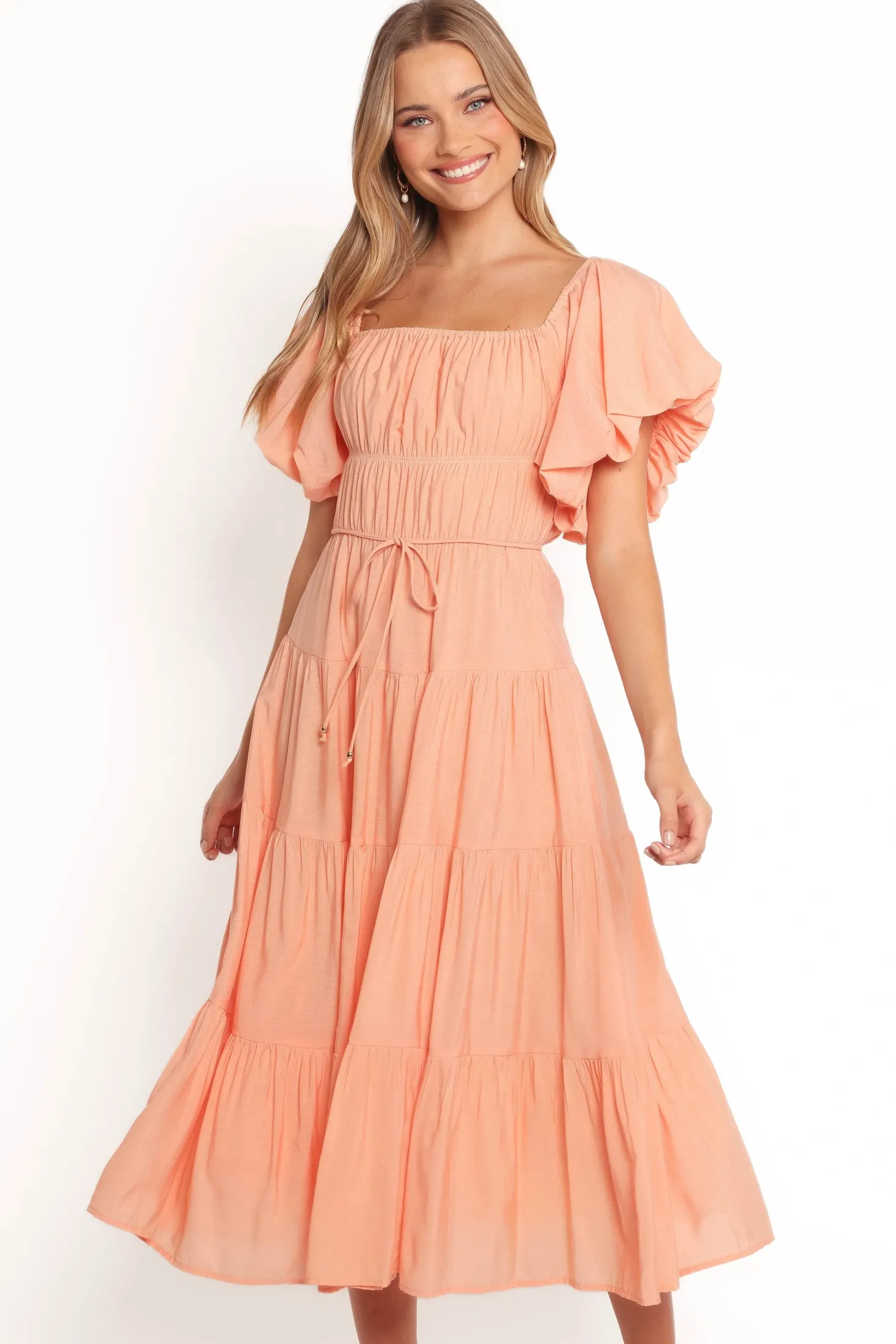 Julie Off Shoulder Midi Dress