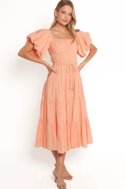 Julie Off Shoulder Midi Dress