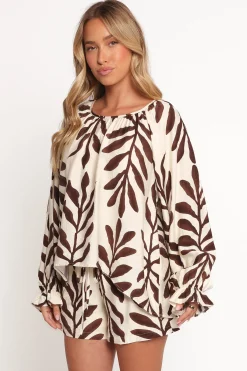 July Long Sleeve Smock Top