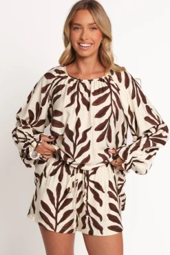 July Long Sleeve Smock Top