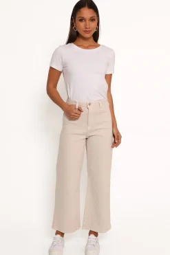 Just Black Trouser Wide Leg Jean