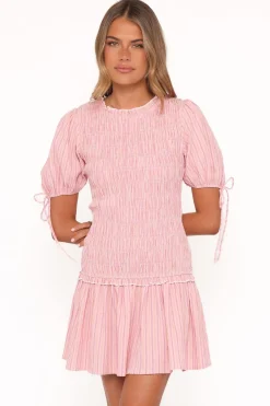 Kaelyn Gather Mini Dress