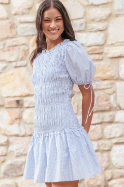 Kaelyn Gather Mini Dress
