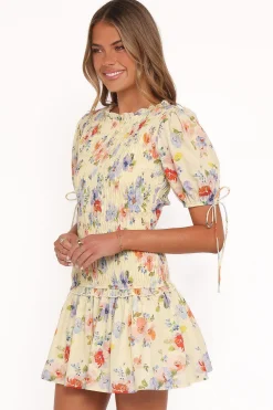 Kaelyn Gather Mini Dress