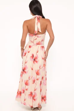 Kaira Halterneck Maxi Dress