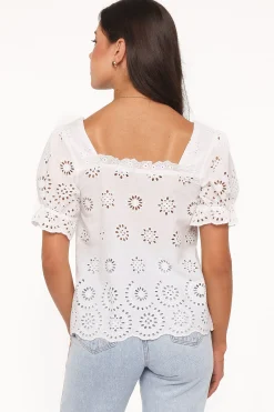 Kairi Eyelet Top