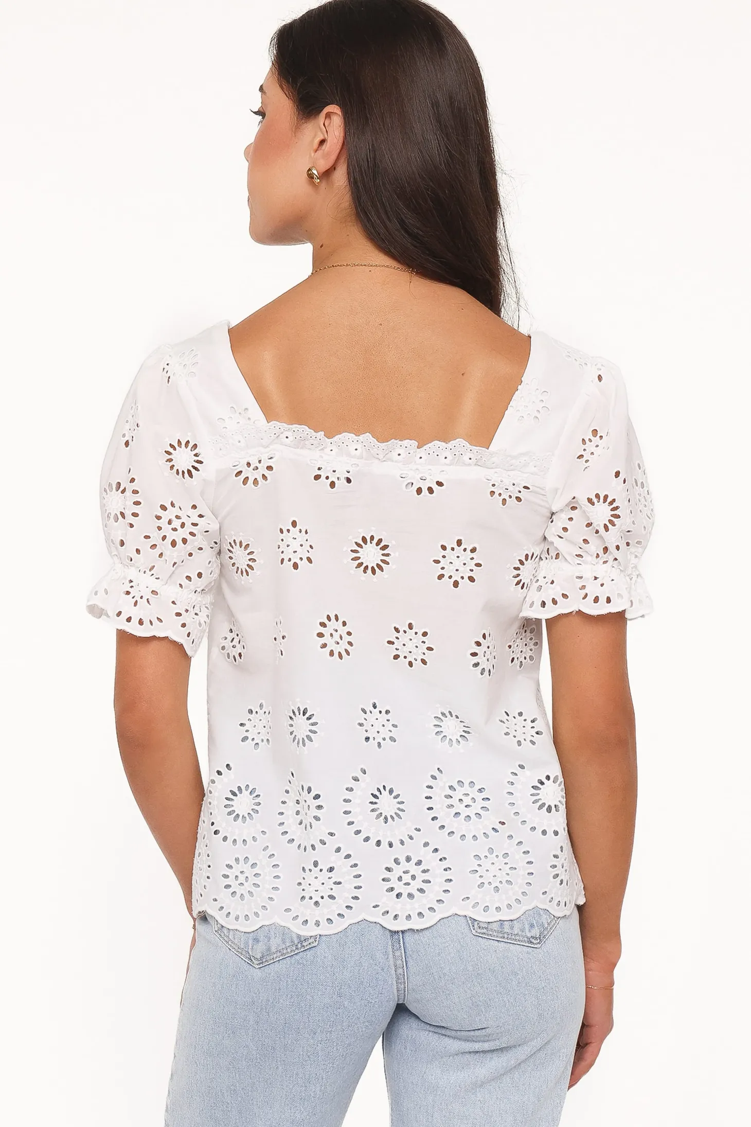 Kairi Eyelet Top