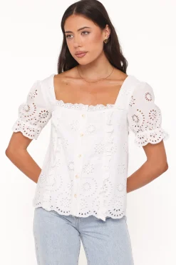 Kairi Eyelet Top