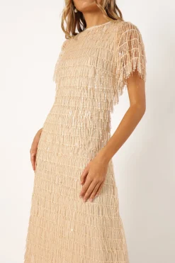Kala Textured Maxi Dress