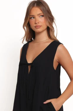 Kallie Tie Front Romper