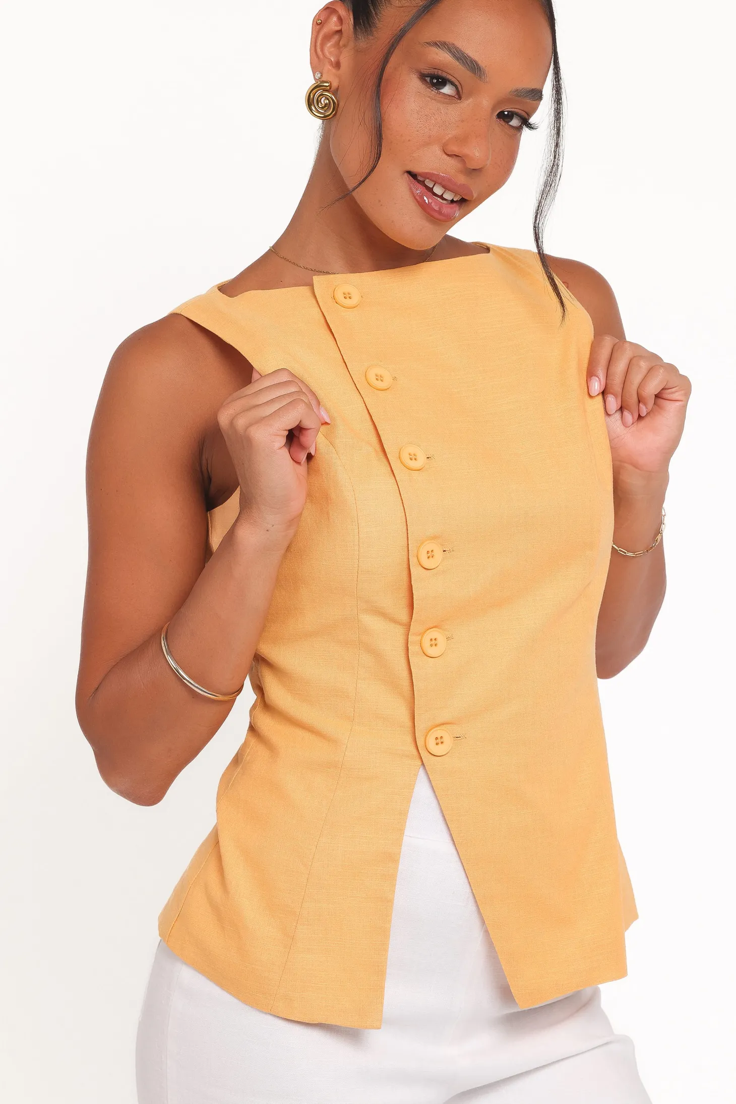Kalyssa Asymmetrical Vest