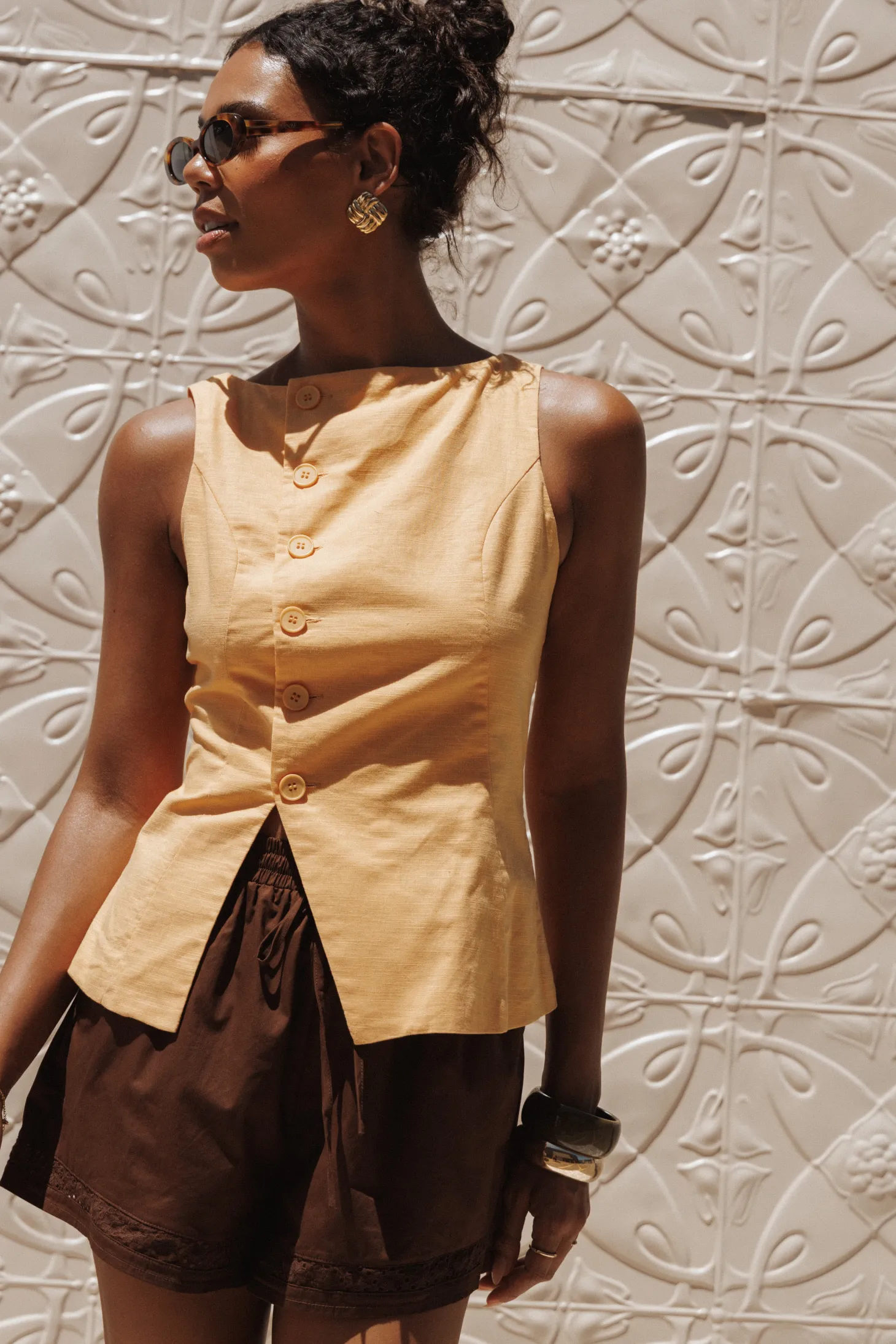 Kalyssa Asymmetrical Vest