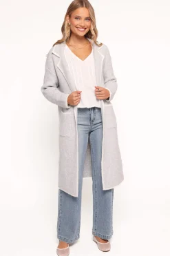 Katia Contrast Trim Coatigan