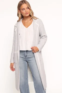 Katia Contrast Trim Coatigan