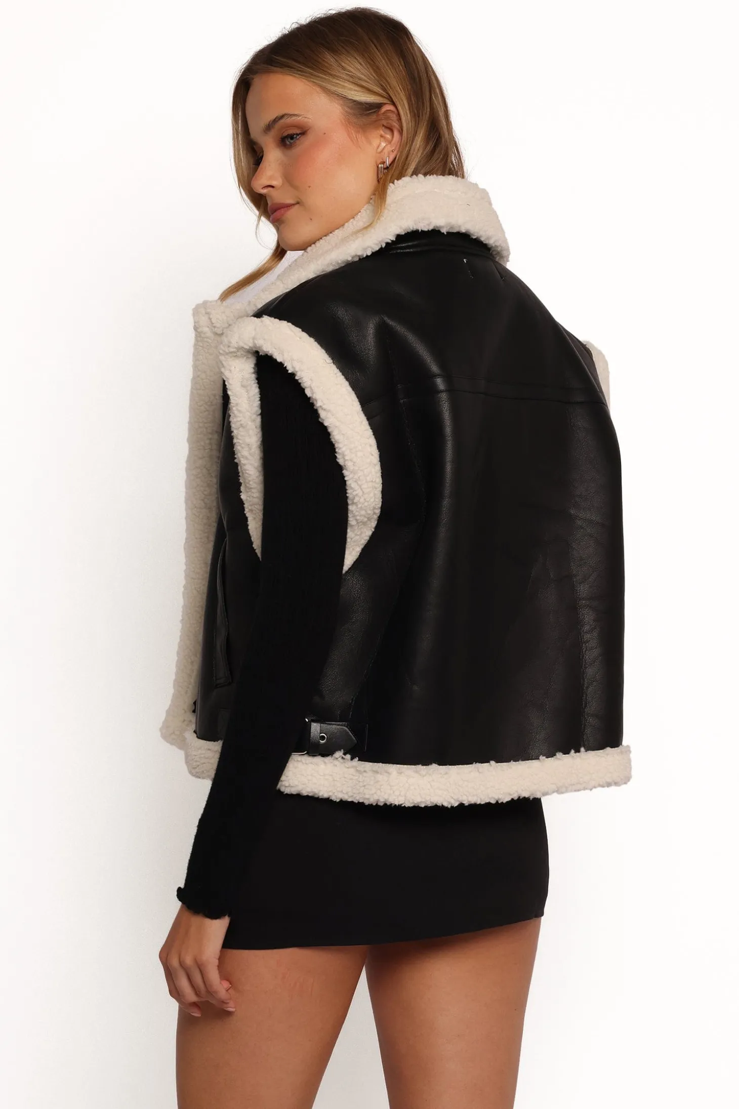 Kayden Faux Shearling Lined Vest