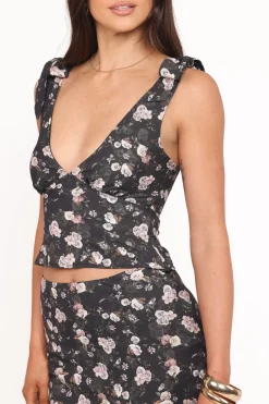 Kedra Tie Shoulder Top