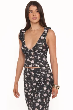 Kedra Tie Shoulder Top