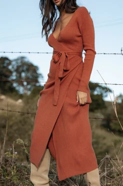 Kellan Wrap Midi Dress