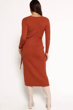 Kellan Wrap Midi Dress