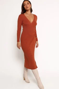 Kellan Wrap Midi Dress
