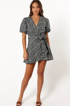 Kenn Wrap Mini Dress