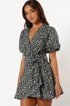 Kenn Wrap Mini Dress