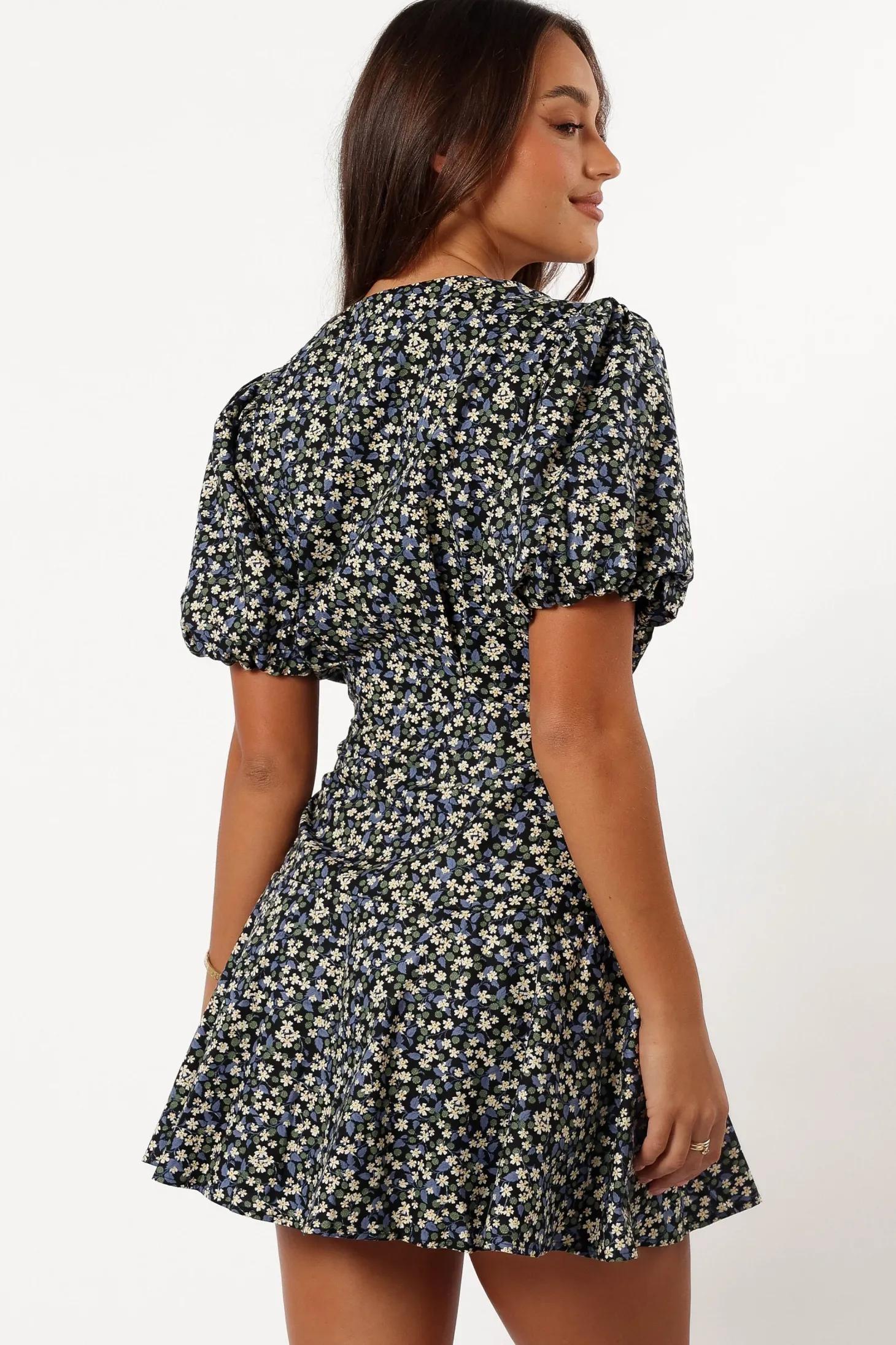 Kenn Wrap Mini Dress