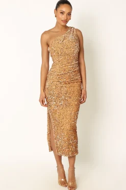 Kiki One Shoulder Midi Dress
