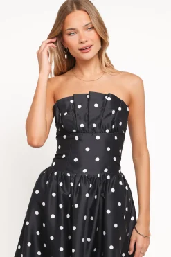 Kimbra Strapless Midi Dress