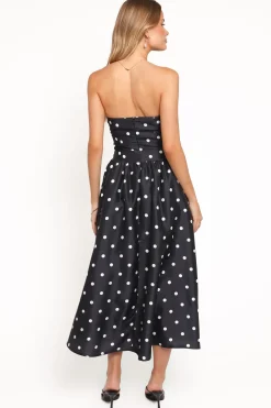 Kimbra Strapless Midi Dress