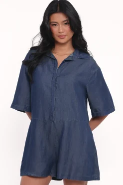 Kiya Denim Romper