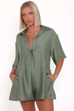Kiya Drop Waist Romper